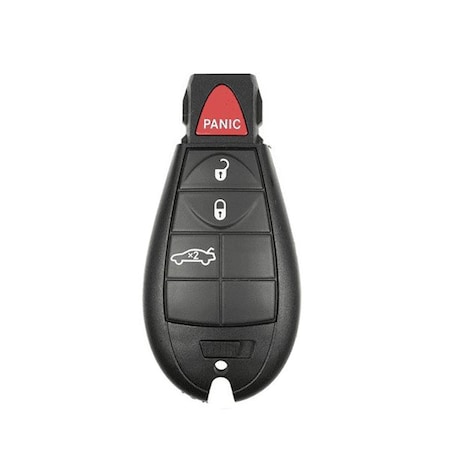 Keyless Factory KeylessFactory: 2009-2014 Chrysler Dodge Jeep / 4-Button Keyless Go Fobik (Trunk)  / IYZ-C01C RSK-CDJ-KGF-6
